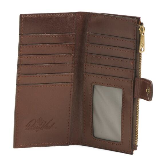 Patricia Nash Leather Wallet Equestrian Horse Rider Kent Countryside - Picture 4 of 6